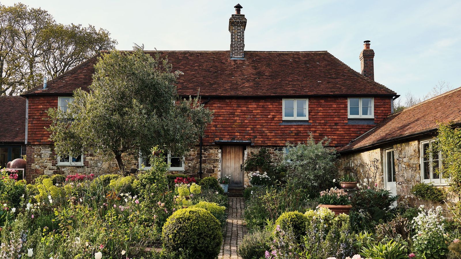 Traditional UK house with quality roofing